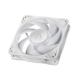 Arctic p12 pro a-rgb kabinet blæser (hvid, 120 x 120 x 25 mm, pwm)