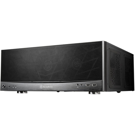Silverstone SST-GD11B HTPC-hus (sort | 2x USB-A | 1x USB-C)