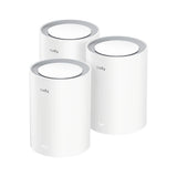 Cudy ax1800 gigabit mesh wi-fi 6 system (3-pack) mesh router (hvid)