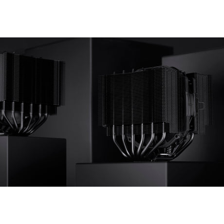 Noctua nh-d15s chromax.sort cpu-køler (sort, 4-benet pwm blæserstik)