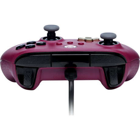 Powera Advantage Plus Wired Controller til Xbox Series X|s - Ruby (Mørkerød, Xbox Series X|s, Xbox One, PC)