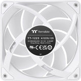 Thermaltake ct120 ex argb sync pc køleventilator sne (3-fan pakke) kuffertventilatorer (hvide, 3 stykker, 120 x 120 x 25 mm, pwm)