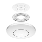 Cudy ac1200 wi-fi gigabit adgangspunkt (hvid, mesh)