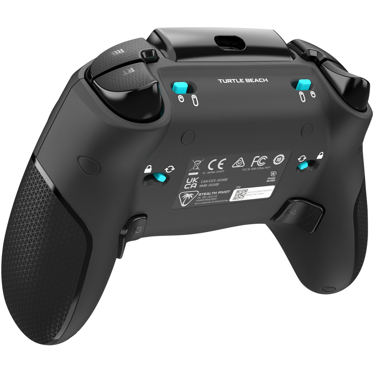 Turtle Beach Stealth Pivot trådløs smart controller (sort, 2,4 GHz Bluetooth USB, pc, Xbox, Android)