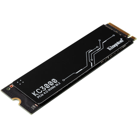 Kingston KC3000 1 TB SSD (sort, Skc3000S 1024G, PCIe 4.0 NVMe, M.2 2280)