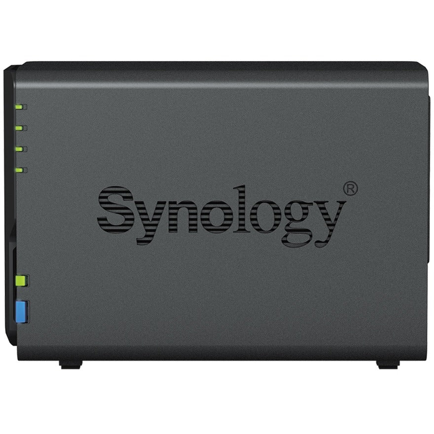 Synology diskstation ds223 nas (sort, 1x 1 GB LAN, 3x USB 3.2 gen 1)