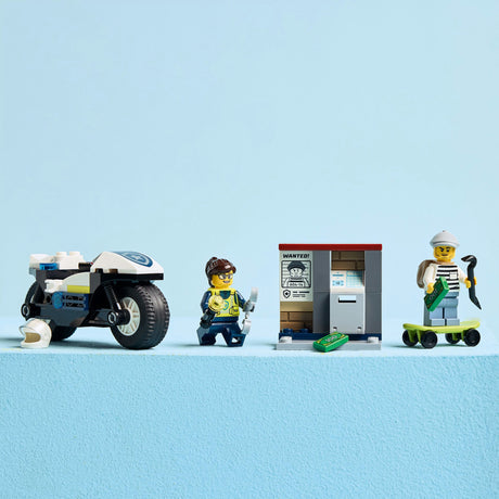 Lego ® byjagt på politimotorcykel - 60455