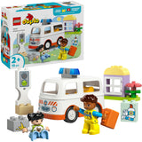 Lego Duplo Town 10447 ambulance med chauffør