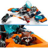 Lego marvel - raketter warbird vs. ronan byggelegetøj (76278)