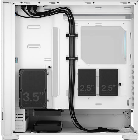 Fractal design pop xl air rgb stort tårnhus (hvid | 2x usb-a | rgb | hærdet glas)