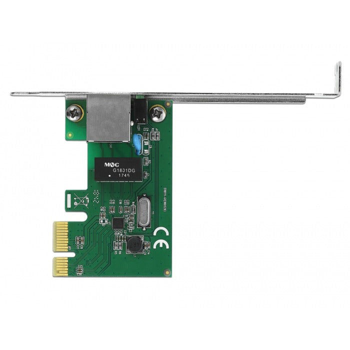 Delock PCIe-kort 1x gigabit LAN-netværksadapter