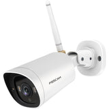 Foscam G4C, 2K Starlight WiFi udendørs sikkerhedskamera (hvid)