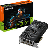 Gigabyte GeForce RTX 5060 Ti WindForce 8G grafikkort (3x Display Port, 1x HDMI)