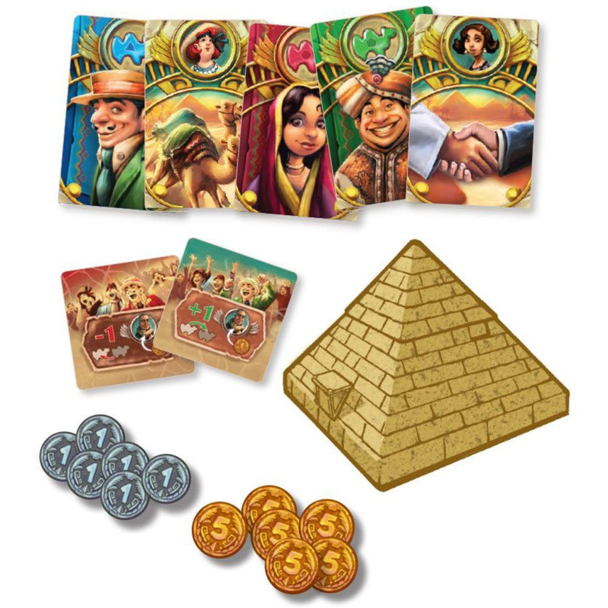 Asmodee eggertspiele camel up - brætspil camel race - ny udgave med 3D palmetræ