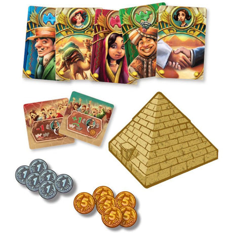 Asmodee eggertspiele camel up - brætspil camel race - ny udgave med 3D palmetræ