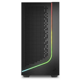 Sharkoon j1000 argb midi tårnhus (sort | 3x usb-a | rgb | hærdet glas)