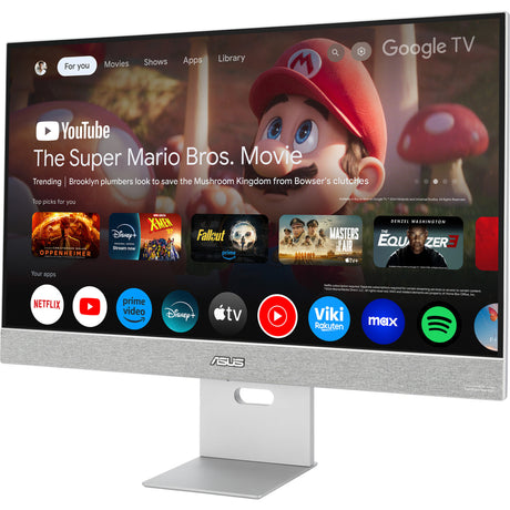Asus Zenscreen Smart Monitor MS32UC 31.5 4K UHD (grå, HDMI, skærmport, 2x USB-A, USB-C, WiFi)