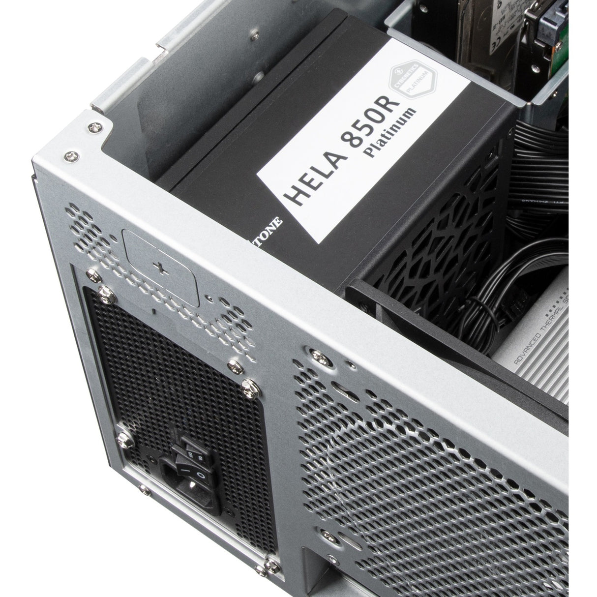 Silverstone RM52 server housing (black | 2x USB-A | 1x USB-C)