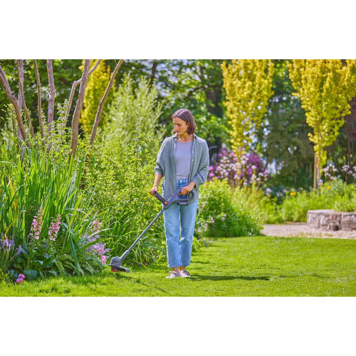 Gardena trimmer easytrim 25 18v p4a sæt