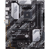 Asus Prime B550-Plus Socket AM4 bundkort (sort sølv, RAID, GB-LAN, lyd, ATX)