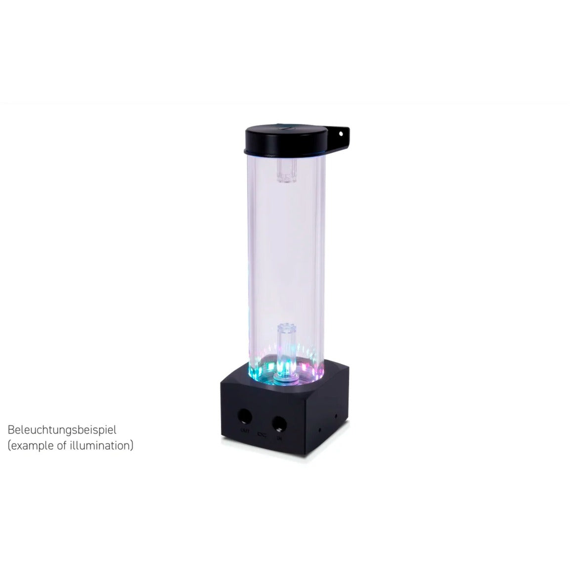 Alphacool core 200 aurora d5 vpp reservoir med vpp655 pwm pumpe pomp (rgb)
