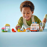 Lego Duplo Town 10447 ambulance med chauffør