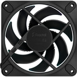 Fractal design momentum 12 rgb kabinet blæser (sort, 120 x 120 x 25 mm, pwm)
