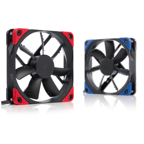 Noctua nf-s12a pwm chromax.black.swap case ventilator (sort, 120 x 120 x 25 mm)