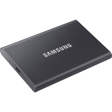 Eksternt SSD-drev Samsung grå 57 mm x 85 mm x 8 mm
