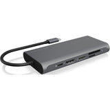 Icy box ib-dk4050-cpd dockingstation (antracit)