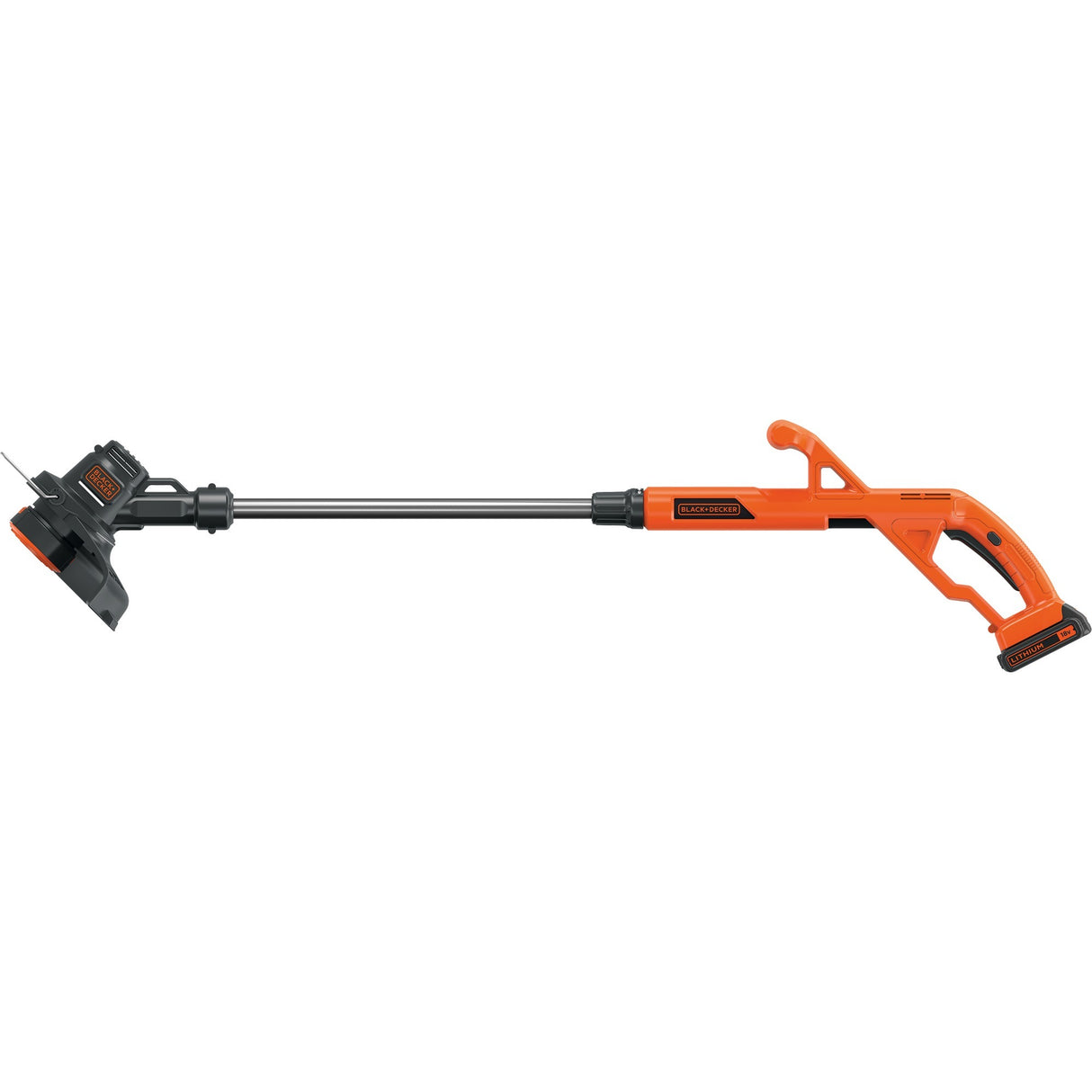 Black+decker batteri græstrimmer st182320 (orange, batteri inkluderet)