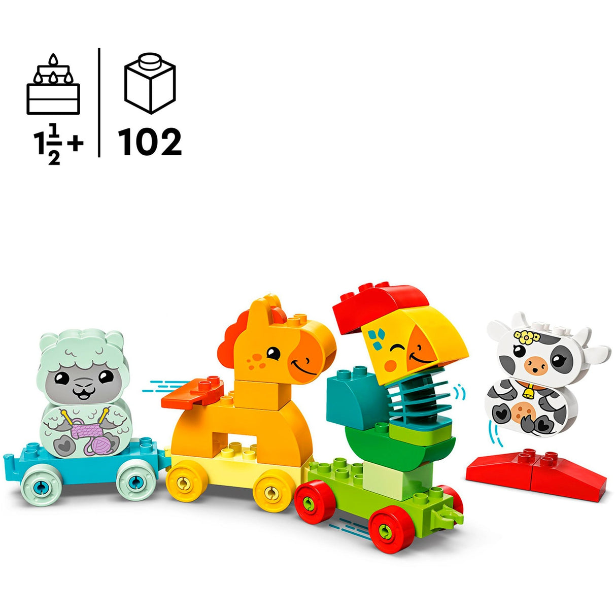 Lego duplo mit første dyretog - 10412