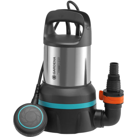Gardena dykpumpe 11000 dyk- og trykpumper (sort rustfrit stål, 9032-20)