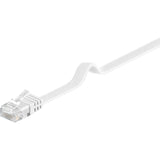 Goobay netværkskabel rj-45 u utp med cat.5e (hvid, 20 meter, fladt kabel)