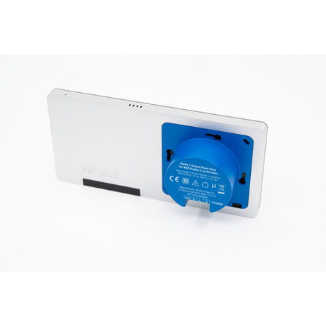 Shelly wall display x2i kontrolpanel (sølv, touchscreen, Wi-Fi 6, Bluetooth 5.4)