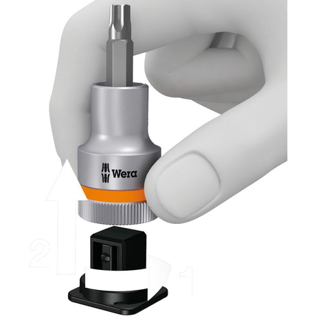 Wera 8767 HMC HF 1 Zyklop bit topnøglesæt Torx topnøgle (9 dele)