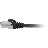 Sharkoon cat.7a netværkskabel (sort, 2 meter, SFTP, RJ-45)