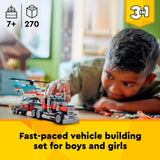 Lego creator 3-i-1 lastbil med helikopter - 31146