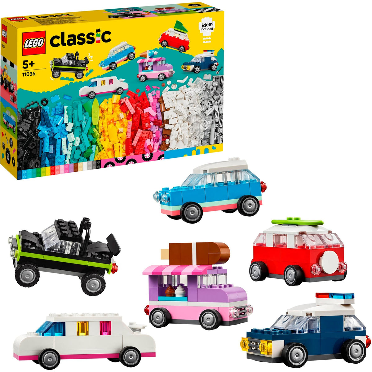 Lego klassiske kreative køretøjer - 11036