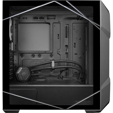Cooler Master TD500 Max Midi Tower-hus (Gunmetal | 2x USB-A | 1x USB-C | RGB | Hærdet glas)