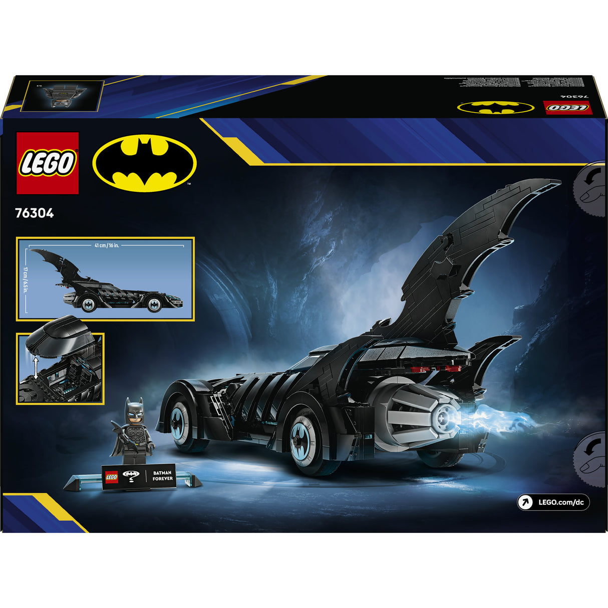 Lego ® dc batman™: batman forever™ batmobile™ - 76304