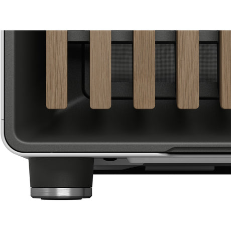 Fractal design nord midi tårnhus (hvid træfarve | 2x USB-A | 1x USB-C | hærdet glas)