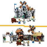 Lego® skaberen 3i1 middelalderborg med riddere til hest - 31168