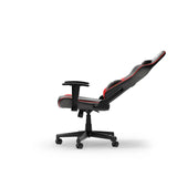 Dxracer prince l sort rød pvc læder gaming stol (sort rød)