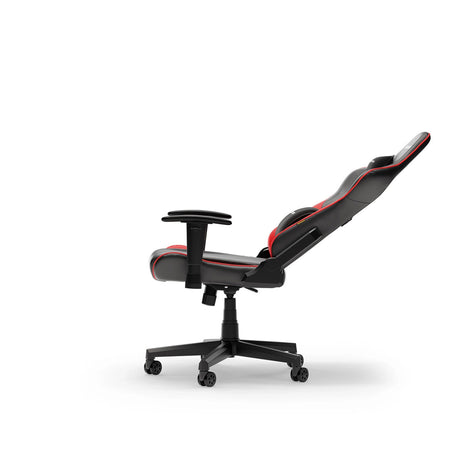 Dxracer prince l sort rød pvc læder gaming stol (sort rød)