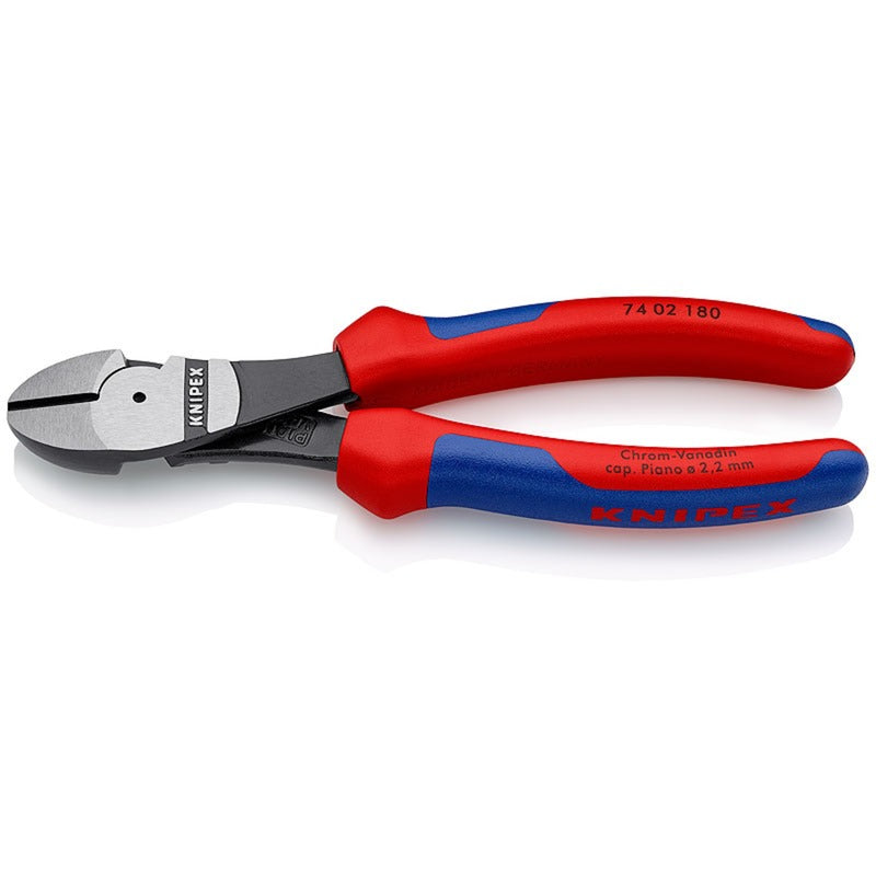 Knipex 74 02 180 elektrisk sideskæretang poleret komfort 180 mm
