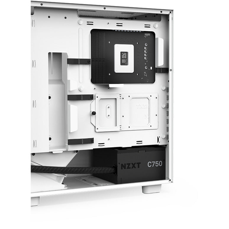 Nzxt c750 bronze modulær 750 watt strømforsyning (sort, 1x 12v-2x6, 4x pcie)