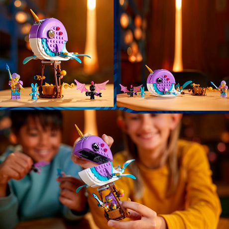 Lego dreamzzz - izzies narhval varmluftsballon byggelegetøj (71472)