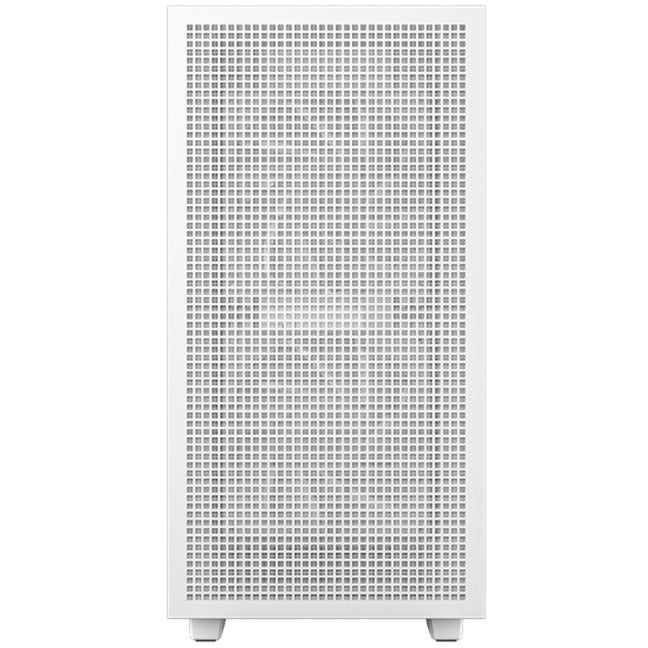 Deepcool ch360 digitalt mini tårnhus (hvid | 1x USB-A | 1x USB-C | RGB | hærdet glas)