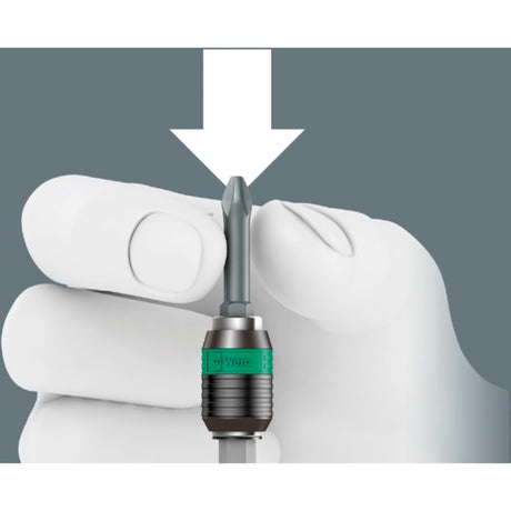 Wera bit-safe 61 universal 1, 61-delt bit sæt (sort grøn)